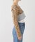 【BASERANGE/ベースレンジ】WASTE CROPPED SWEATER