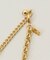 【Kenneth Jay Lane】 gold chain with lobster：ネックレス