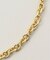 【Kenneth Jay Lane】 gold chain lobster claw：ネックレス