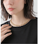 【Kenneth Jay Lane】 gold chain lobster claw：ネックレス