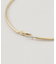【Kenneth Jay Lane/ケネス ジェイ レーン】gold hoop post earring：ピアス