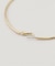 【Kenneth Jay Lane/ケネス ジェイ レーン】gold hoop post earring：ピアス