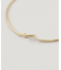 【Kenneth Jay Lane/ケネス ジェイ レーン】gold hoop post earring：ピアス