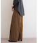 コットンワイドツイルパンツ