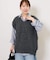 【TRICOTS JEAN MARC/トリコ・ジャンマルク】V/N VEST：ニットベスト