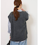 【TRICOTS JEAN MARC/トリコ・ジャンマルク】V/N VEST：ニットベスト