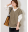 【TRICOTS JEAN MARC/トリコ・ジャンマルク】V/N VEST：ニットベスト