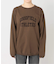 【Goodwear/グッドウェア】クルーネックロングスリーブカットソー