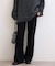 ニットストレートパンツ