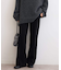 ニットストレートパンツ
