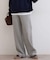 ニットストレートパンツ