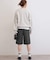 吸湿発熱 / ウォッシャブルソフトサーモハーフパンツ