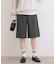 吸湿発熱 / ウォッシャブルソフトサーモハーフパンツ