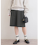 吸湿発熱 / ウォッシャブルソフトサーモハーフパンツ