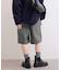吸湿発熱 / ウォッシャブルソフトサーモハーフパンツ