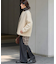 パフィーノーカラーサイドジップブルゾン