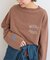 《追加》【HOLIDAYS COMFORT】USAコットンインレイウラケプルオーバー