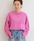 《追加》【HOLIDAYS COMFORT】USAコットンインレイウラケプルオーバー
