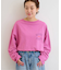 《追加》【HOLIDAYS COMFORT】USAコットンインレイウラケプルオーバー