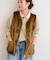 【BARBOUR/バブアー】 KARIN FAUX FUR GILET:ベスト