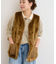【BARBOUR/バブアー】 KARIN FAUX FUR GILET:ベスト
