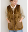 【BARBOUR/バブアー】 KARIN FAUX FUR GILET:ベスト