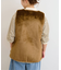 【BARBOUR/バブアー】 KARIN FAUX FUR GILET:ベスト