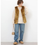 【BARBOUR/バブアー】 KARIN FAUX FUR GILET:ベスト