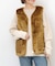 【BARBOUR/バブアー】 KARIN FAUX FUR GILET:ベスト