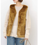 【BARBOUR/バブアー】 KARIN FAUX FUR GILET:ベスト
