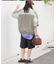 バイカラーナイロンブルゾン