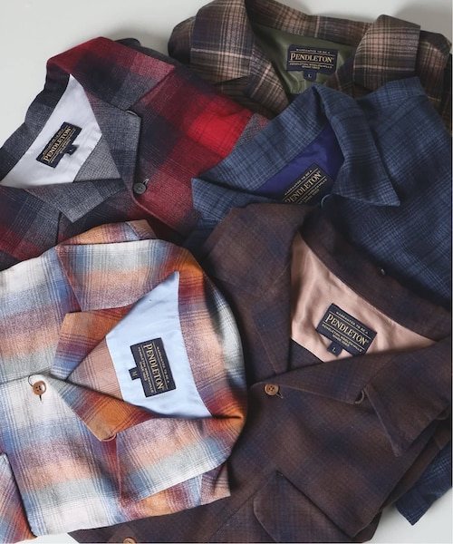 PENDLETON / ペンドルトン 別注 コットン シャギー オープンカラー