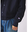 CHAMPION / チャンピオン 別注 R/W エルボーパッチ スナップ カーディガン