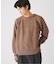 コントラスト リブ クルーネック ニット　