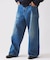 Relume Jeans セルヴィッチ ワイド デニムパンツ
