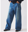 Relume Jeans セルヴィッチ ワイド デニムパンツ