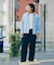 Relume Jeans セルヴィッチ ワイド デニムパンツ