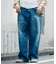 Relume Jeans セルヴィッチ ワイド デニムパンツ