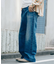 Relume Jeans セルヴィッチ ワイド デニムパンツ