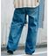 Relume Jeans セルヴィッチ ワイド デニムパンツ