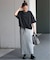 《追加6》ギャザーヘムショートスリーブTシャツ