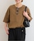 《追加6》ギャザーヘムショートスリーブTシャツ