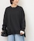 《一部WEB限定追加2》BiellaYarnワイドクルーネックプルオーバー