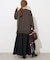 《一部WEB限定追加2》BiellaYarnワイドクルーネックプルオーバー