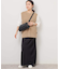 サイドボタンニットベスト