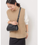サイドボタンニットベスト