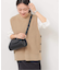 サイドボタンニットベスト