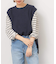 サイドボタンニットベスト