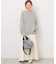 バックロゴニットプルオーバー