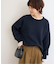 バックロゴニットプルオーバー